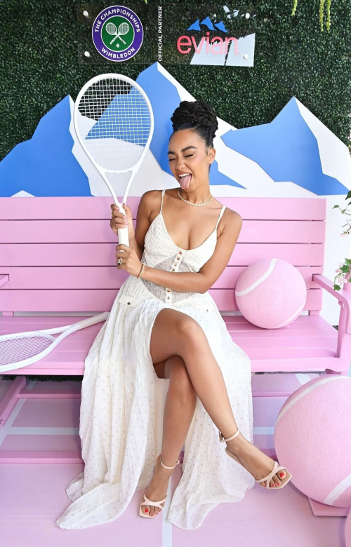 Leigh‑Anne Pinnock at Wimbledon VIP Suite, July 2025 6