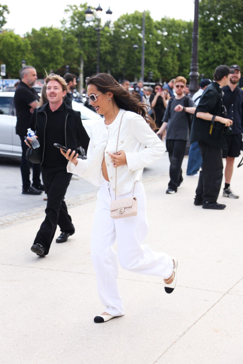 Lily Chee at Chanel Couture Show Paris Fashion Week, July 2025