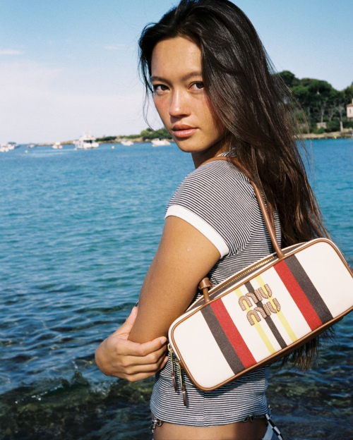 Lily Chee for Miu Miu Campaign, 2025 3