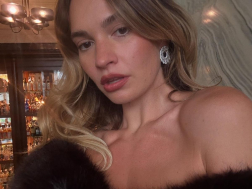 Lily James Summer Instagram Moments, July 2025