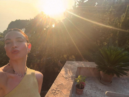 Lily James Summer Instagram Moments, July 2025 9