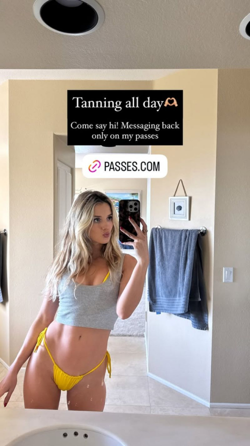 Lindsay Brewer Instagram pictures, July 2025