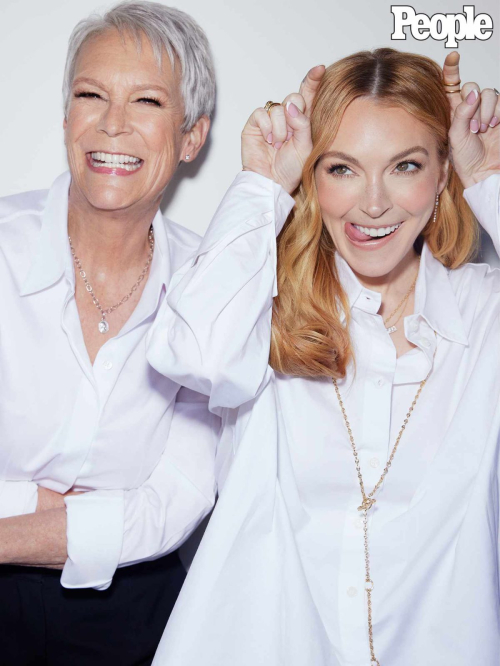 Lindsay Lohan & Jamie Lee Curtis in People, Aug 2025 2