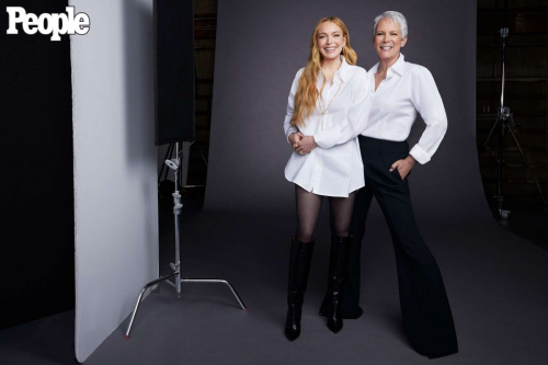 Lindsay Lohan & Jamie Lee Curtis in People, Aug 2025 4