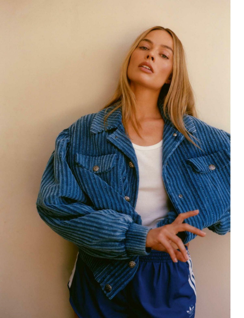 Margot Robbie in Harper’s Bazaar France, Aug 2025 3