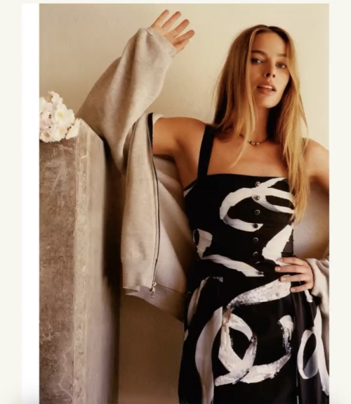 Margot Robbie on Harper’s Bazaar France Cover, Aug 2025