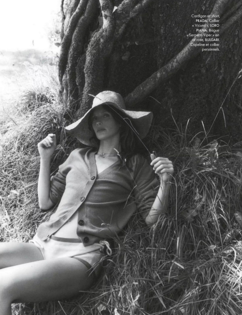 Marine Vacth featured in Elle France, July 2025 7