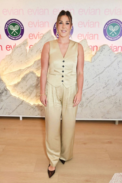 Mary Earps at Wimbledon VIP Suite Appearance, July 2025