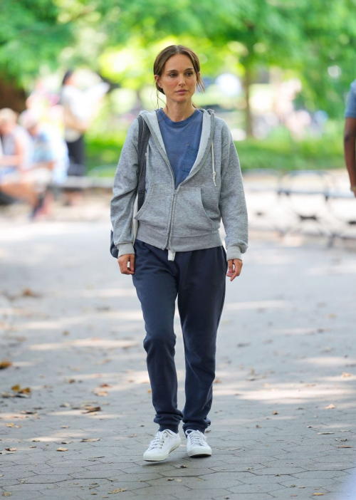 Natalie Portman Films Good Sex in NYC, July 2025