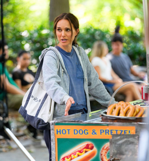 Natalie Portman Films Good Sex in NYC, July 2025 10