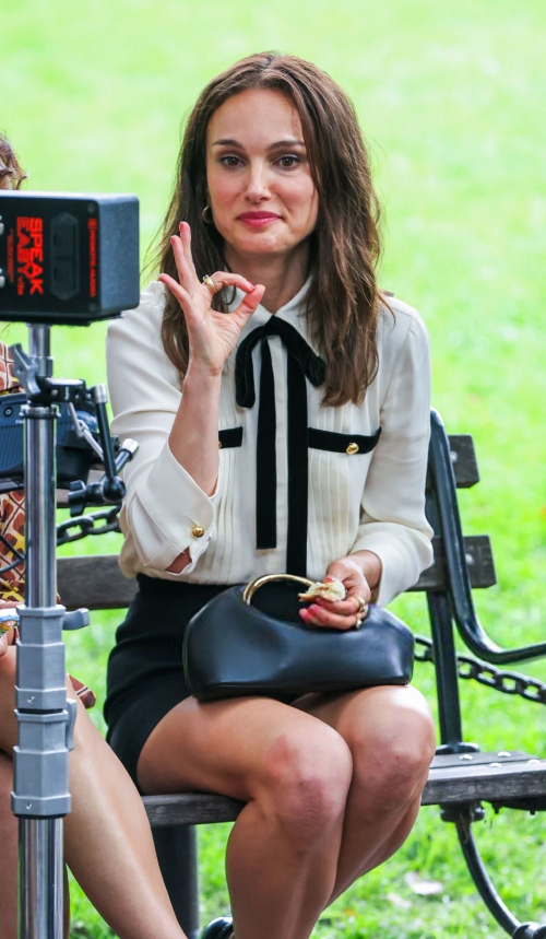 Natalie Portman Films Good Sex in NYC, July 2025 3