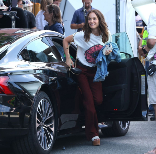 Natalie Portman on Good Sex Set in Brooklyn July 2025 2