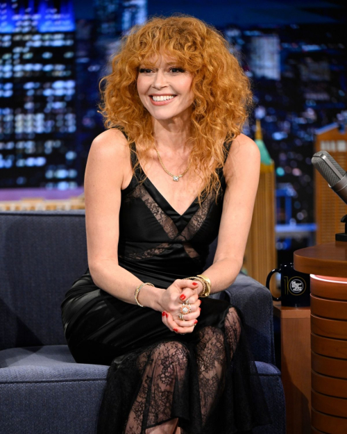 Natasha Lyonne on Jimmy Fallon Tonight Show, Jul 2025 5