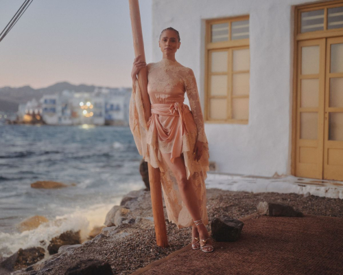 Nathalie Emmanuel models for Zimmerman, 2025 6