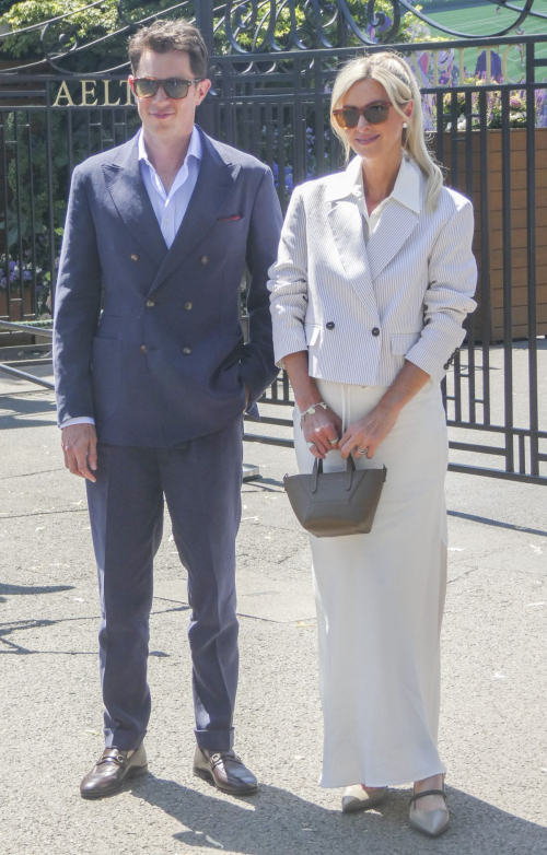 Nicky Hilton and James Rothschild Arrive at Wimbledon, July 2025