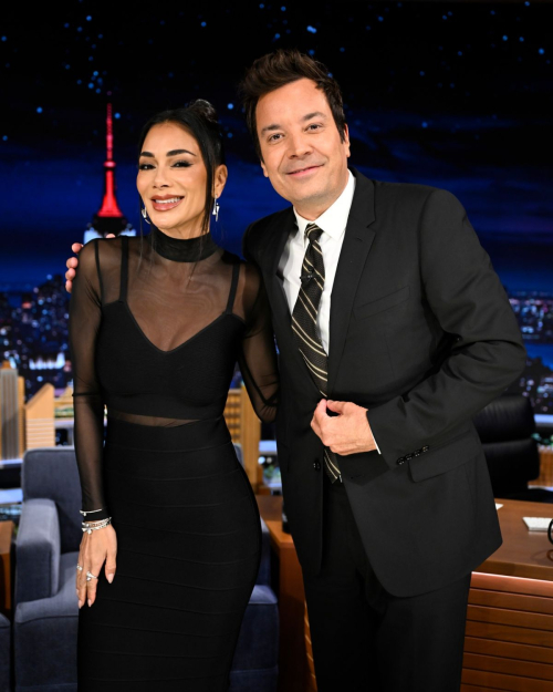 Nicole Scherzinger on Tonight Show with Jimmy Fallon, July 2025 6