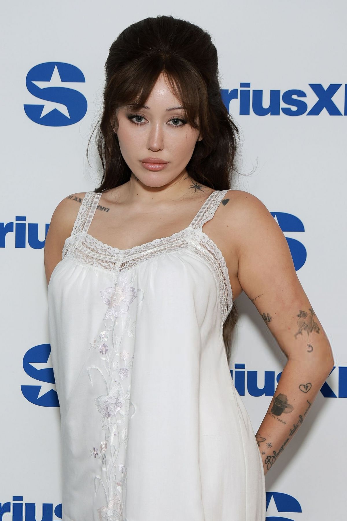 Noah Cyrus visits SiriusXM studios in NYC, July 2025