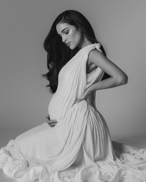 Olivia Culpo black and white shoot, March 2025 1