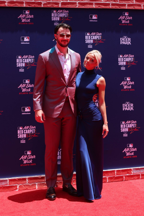 Olivia Dunne and Paul Skenes at MLB Red Carpet, July 2025