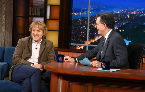 Owen Wilson on The Late Show with Colbert, Jul 2025 1