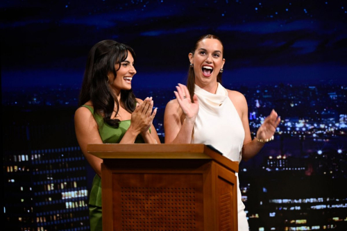 Paige Desorbo and Hannah Berner on Fallon Show, July 2025 3