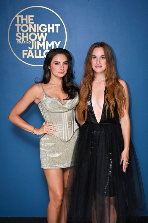 Paige Desorbo and Hannah Berner on Tonight Show, July 2025 4
