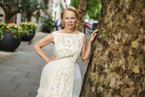 Pamela Anderson at Naked Gun Photocall London July 2025 5