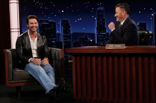 Patrick Schwarzenegger on Kimmel Live, Feb 2025 1