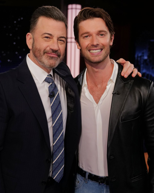 Patrick Schwarzenegger on Kimmel Live, Feb 2025 2