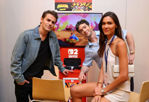 Paul Wesley at Nintendo Lounge Comic-Con, July 2025 1