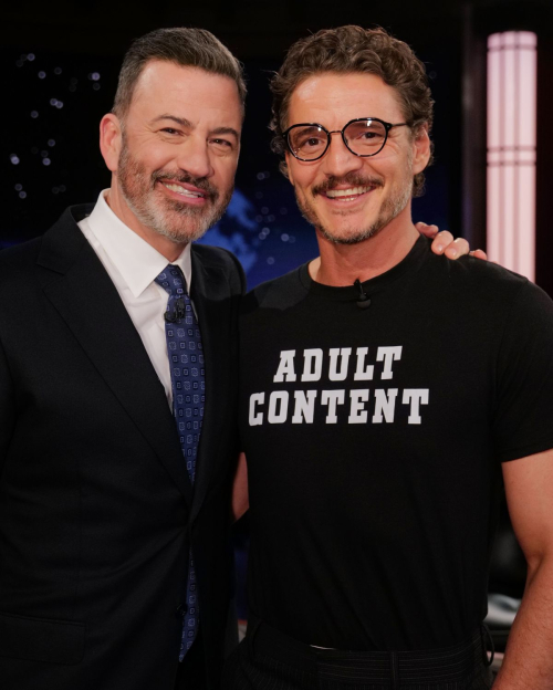 Pedro Pascal on Jimmy Kimmel Live, March 2025 2