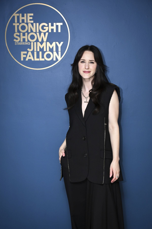 Rachel Brosnahan on Jimmy Fallon Tonight Show, Jul 2025 10