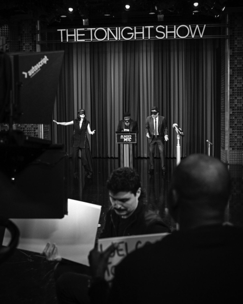 Rachel Brosnahan on Jimmy Fallon Tonight Show, Jul 2025 1