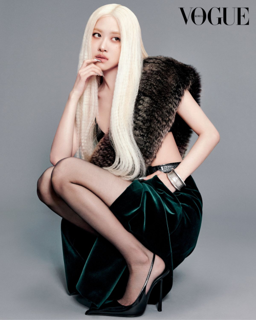 Rose captivates in Vogue Korea editorial, August 2025 10