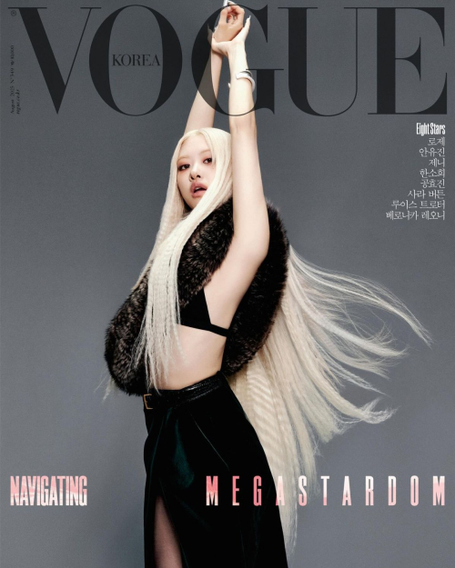 Rose captivates in Vogue Korea editorial, August 2025 17