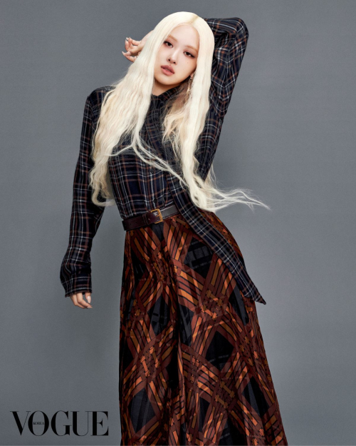 Rose captivates in Vogue Korea editorial, August 2025 5