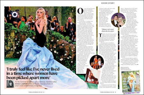 Sabrina Carpenter for Fabulous Magazine, July 2025 2