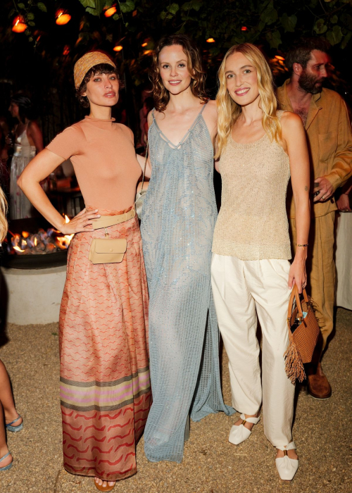 Sarah Ramos at Armani event Shelter Island, July 2025 2