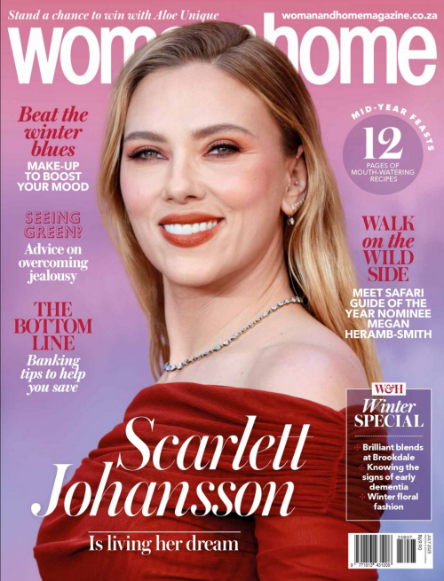 Scarlett Johansson in Woman & Home South Africa, July