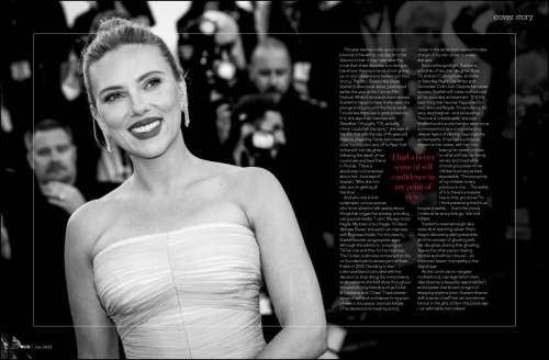 Scarlett Johansson in Woman & Home South Africa, July 1