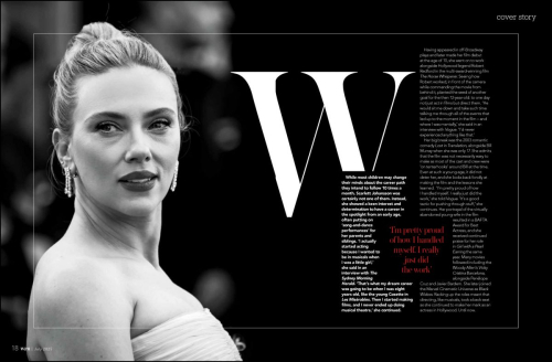 Scarlett Johansson in Woman & Home South Africa, July 2