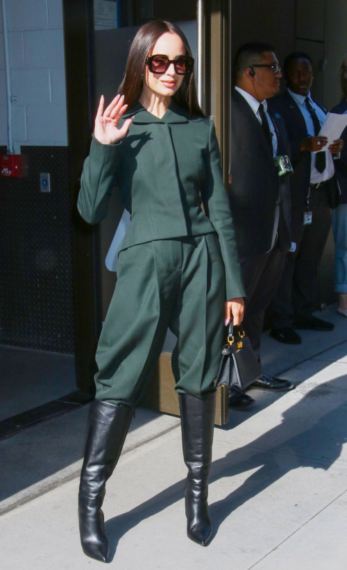 Sofia Carson arriving at ABC Studio NYC, July 2025 6