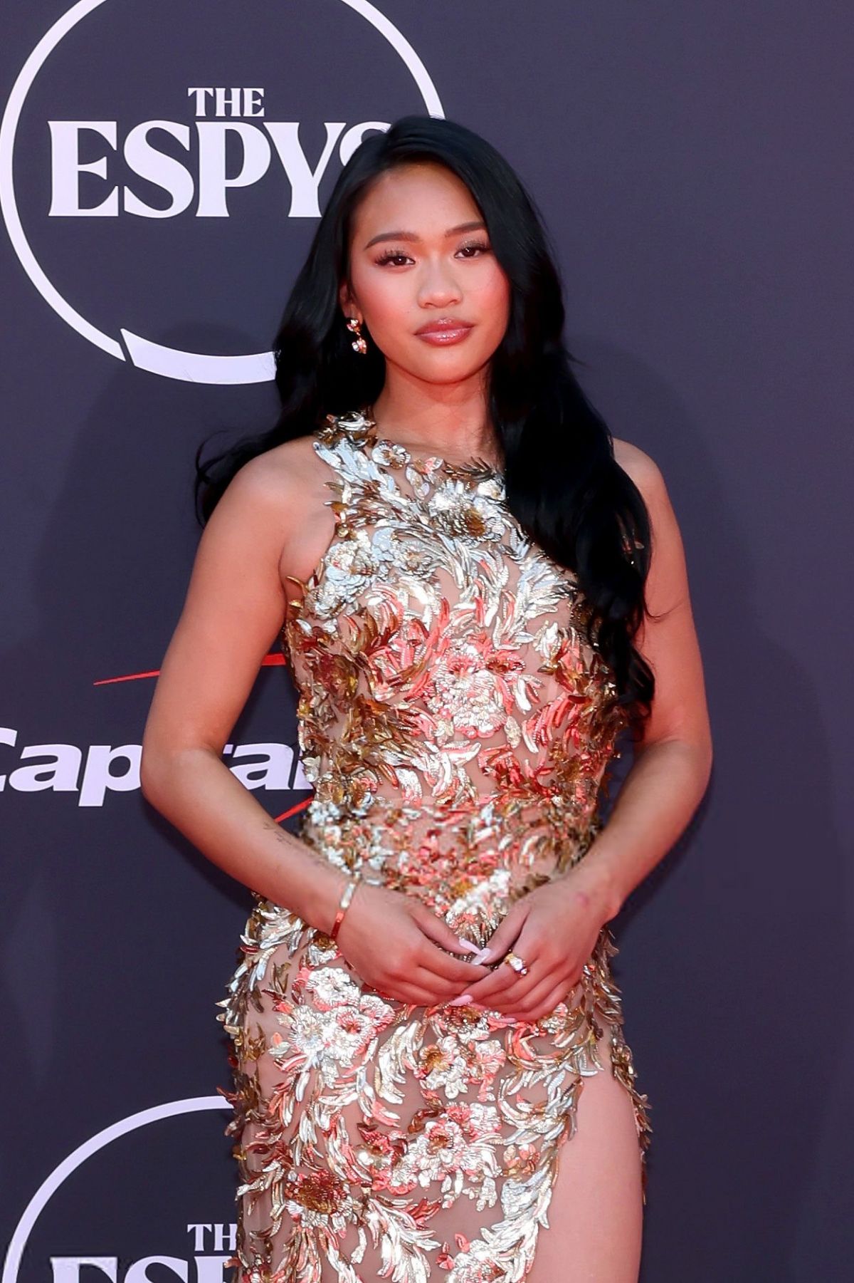 Sunisa Lee at ESPY Awards Red Carpet, July 2025