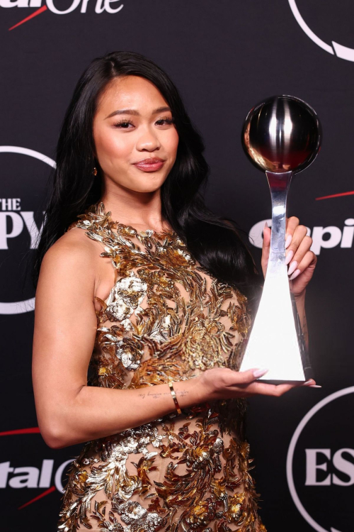 Sunisa Lee at ESPY Awards Red Carpet, July 2025 6