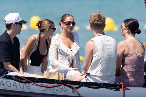 Tate McRae in Bikini on Yacht in St. Tropez, July 2025 12