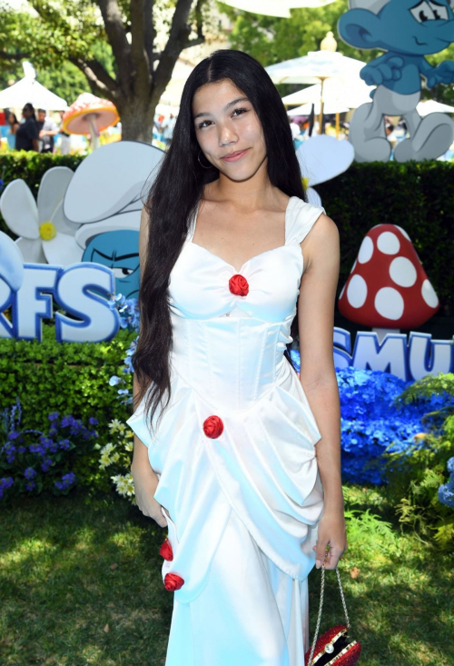 Txunamy Ortiz at Smurfs Movie Premiere LA, July 2025 4