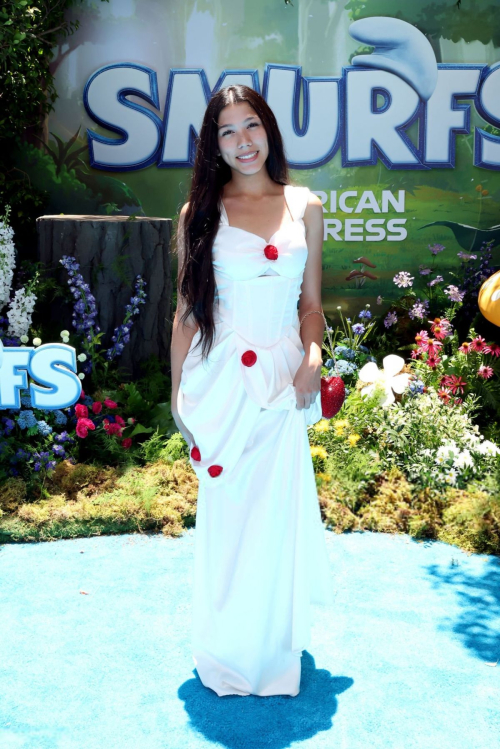 Txunamy Ortiz at Smurfs Movie Premiere LA, July 2025 6