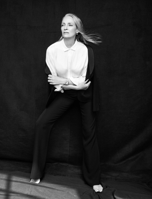 Uma Thurman Covers Flaunt Magazine Feature, July 2025 7