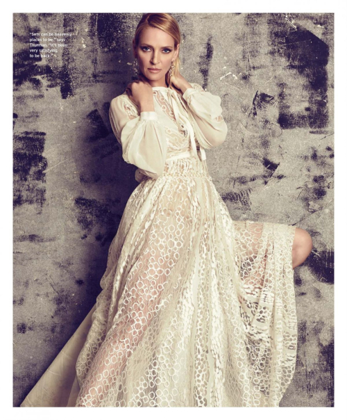 Uma Thurman in The Purist magazine, July 2025 1