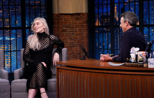 Vanessa Kirby at Seth Meyers Show July 2025 2